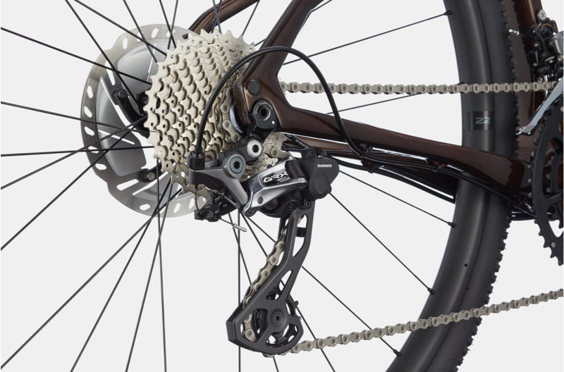 2021 Cannondale Topstone Carbon 2 Gravel Bike in Brown-1